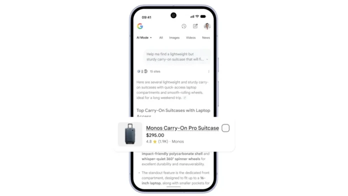 Η νέα τεχνολογία της Google θα σας επιτρέψει να αγοράσετε πράγματα απευθείας από ένα chatbot AI