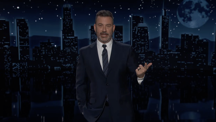 Ο Jimmy Kimmel επικρίνει τον Trumps ότι οι διαμαρτυρίες κατά του ICE είναι ψεύτικες ταραχές