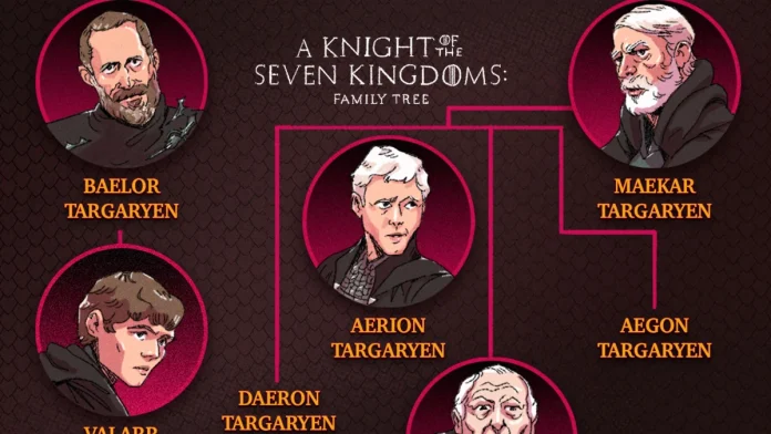 Οικογενειακό δέντρο Targaryen «A Knight of the Seven Kingdoms»: Πώς συνδέονται όλοι