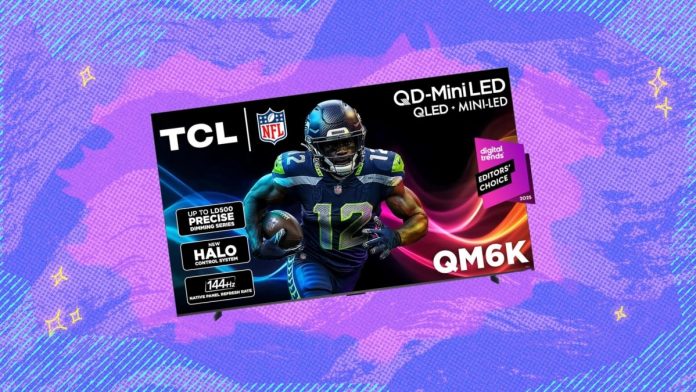 Αυτή η γιγαντιαία τηλεόραση 98 ιντσών TCL Class QM6K Series έχει έκπτωση άνω των 600 $ στο Amazon