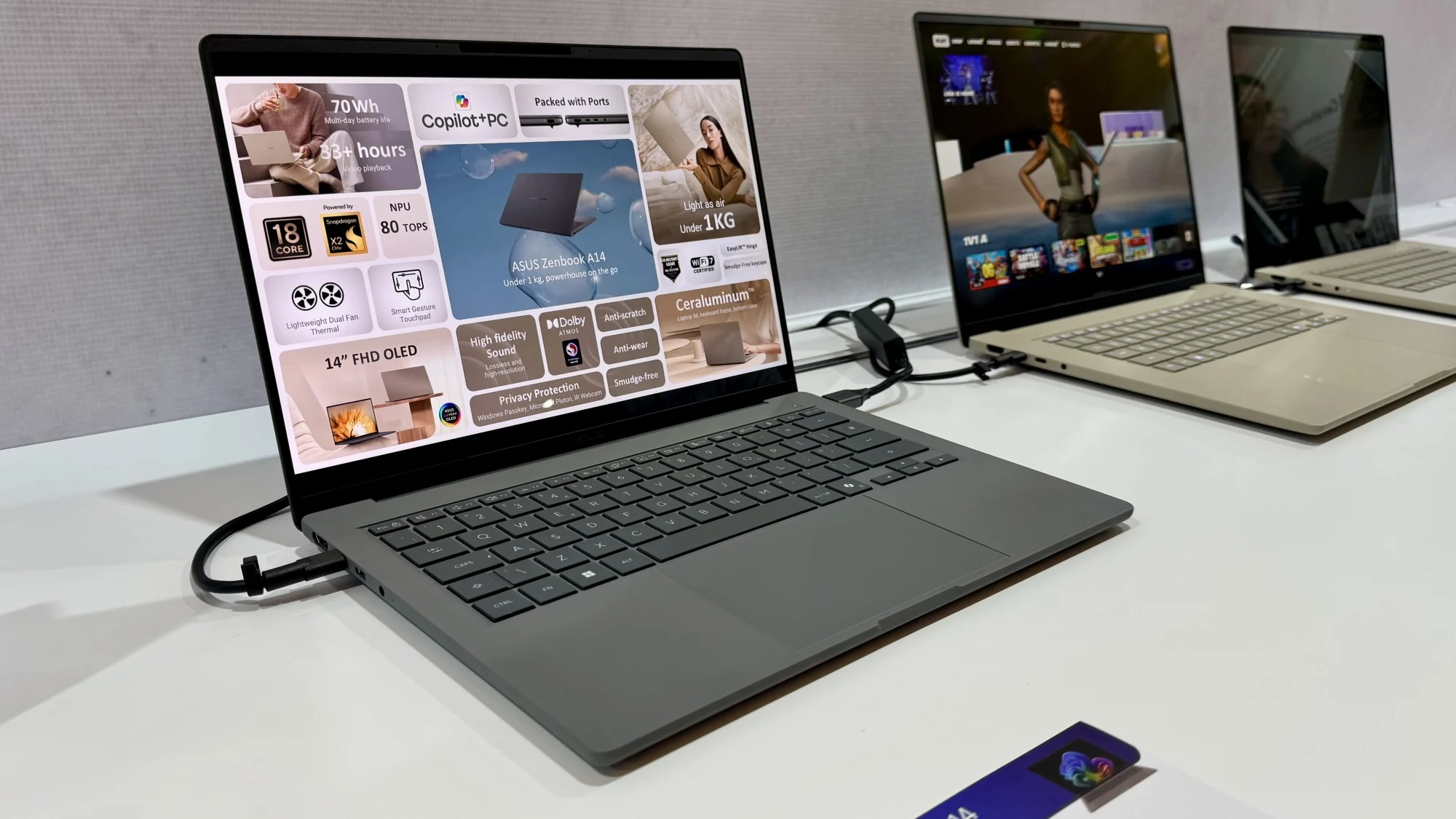 Η χρονιά των υπερ-υπερφορητών φορητών υπολογιστών Windows είναι εδώ τα asus zenbook a14 και a16 στο ces 2026