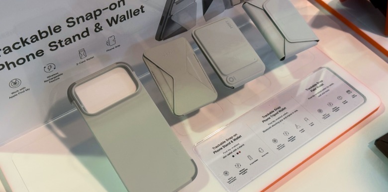Τα νέα αξεσουάρ Find My MagSafe της MOFT σε οθόνη