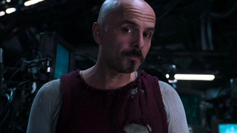 Ο Τζο Παντολιάνο ως Cypher στο The Matrix