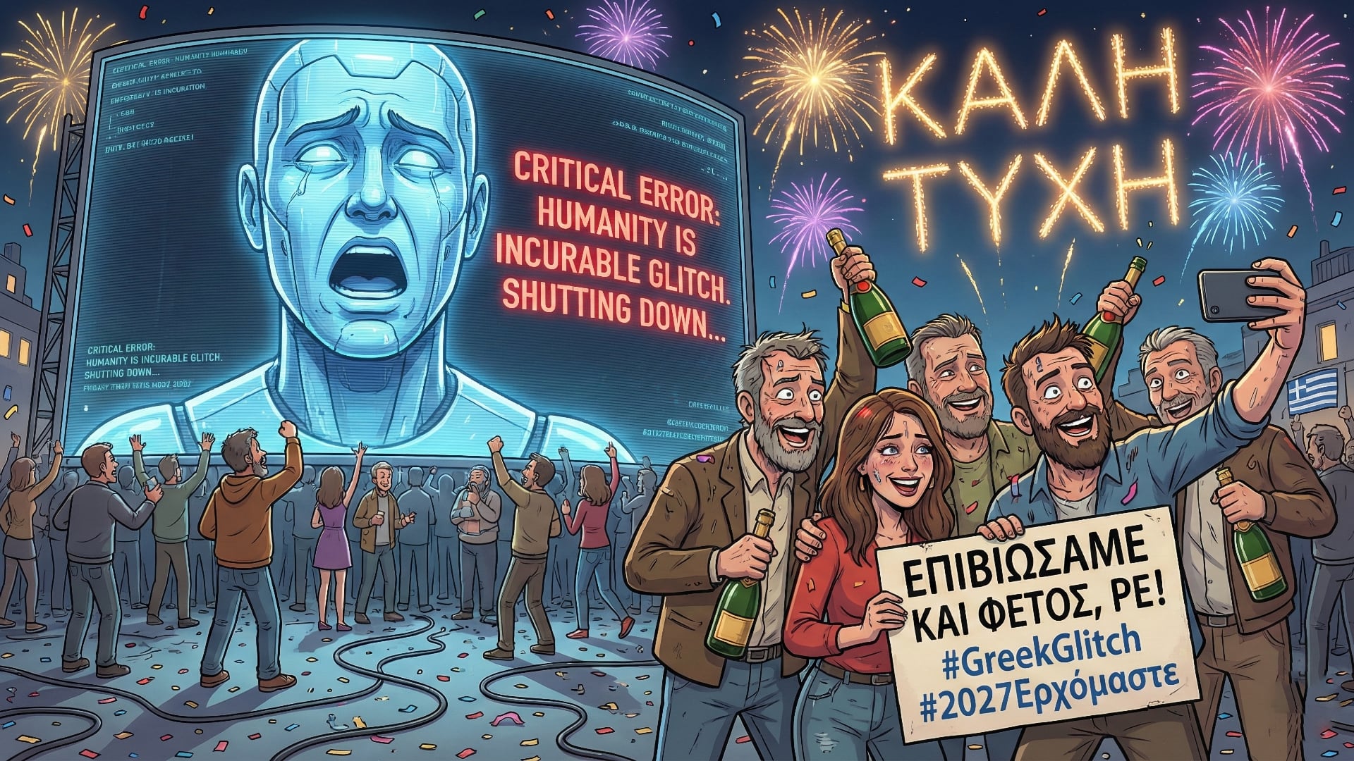 Algorithmic Madness & Greek Reality! — InfoCom