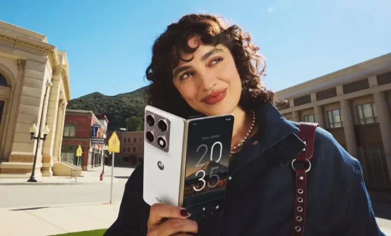 Motorola Razr Fold with Accessories