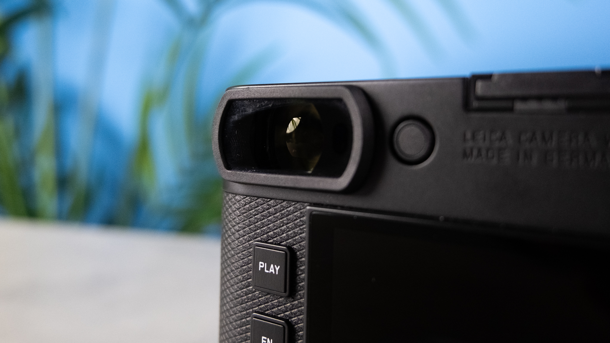 A Leica M EV1 rangefinder-style camera