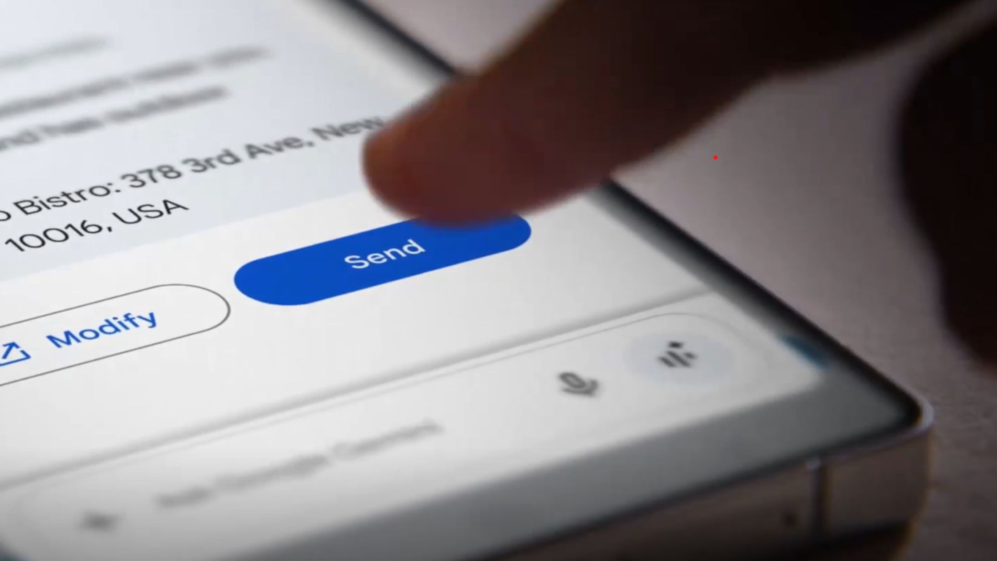 Ο Δίδυμος στέλνει λεπτομέρειες στις επαφές