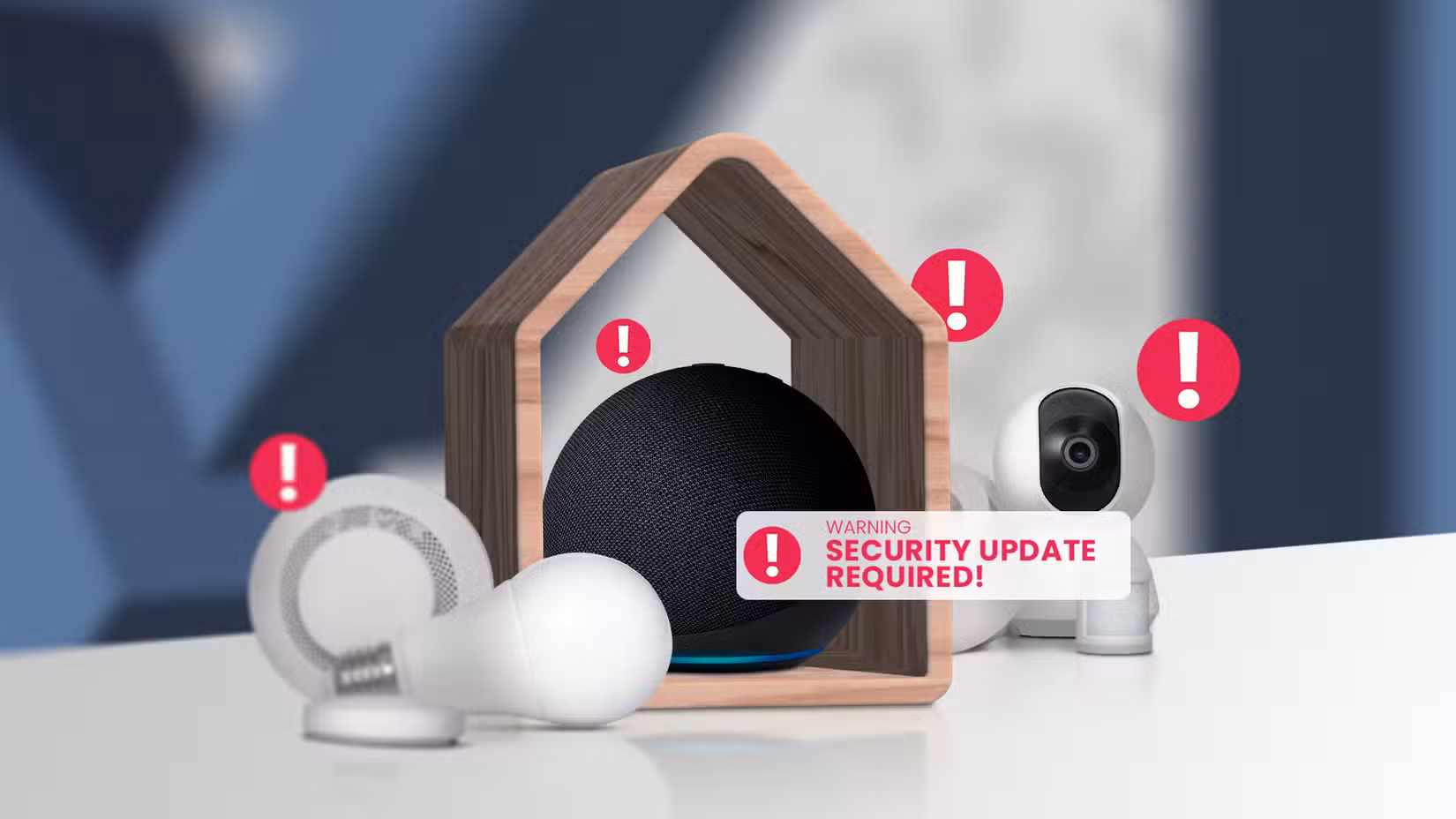 Ψάχνω ενεργά για ανόητη τεχνολογία το 2026 (και θα πρέπει επίσης) Ορισμένες έξυπνες οικιακές συσκευές με προειδοποίηση που υποδεικνύει ότι απαιτείται ενημέρωση ασφαλείας.