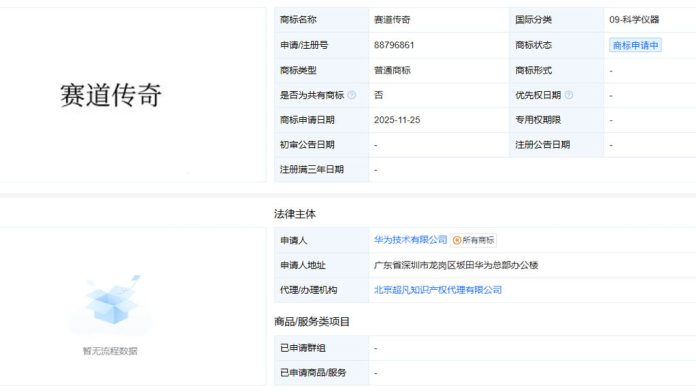 Η Huawei κατοχυρώνει εμπορικό σήμα «Racing Legend» για smartwatch;