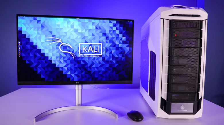 Το Kali Linux OS είναι εγκατεστημένο σε υπολογιστή