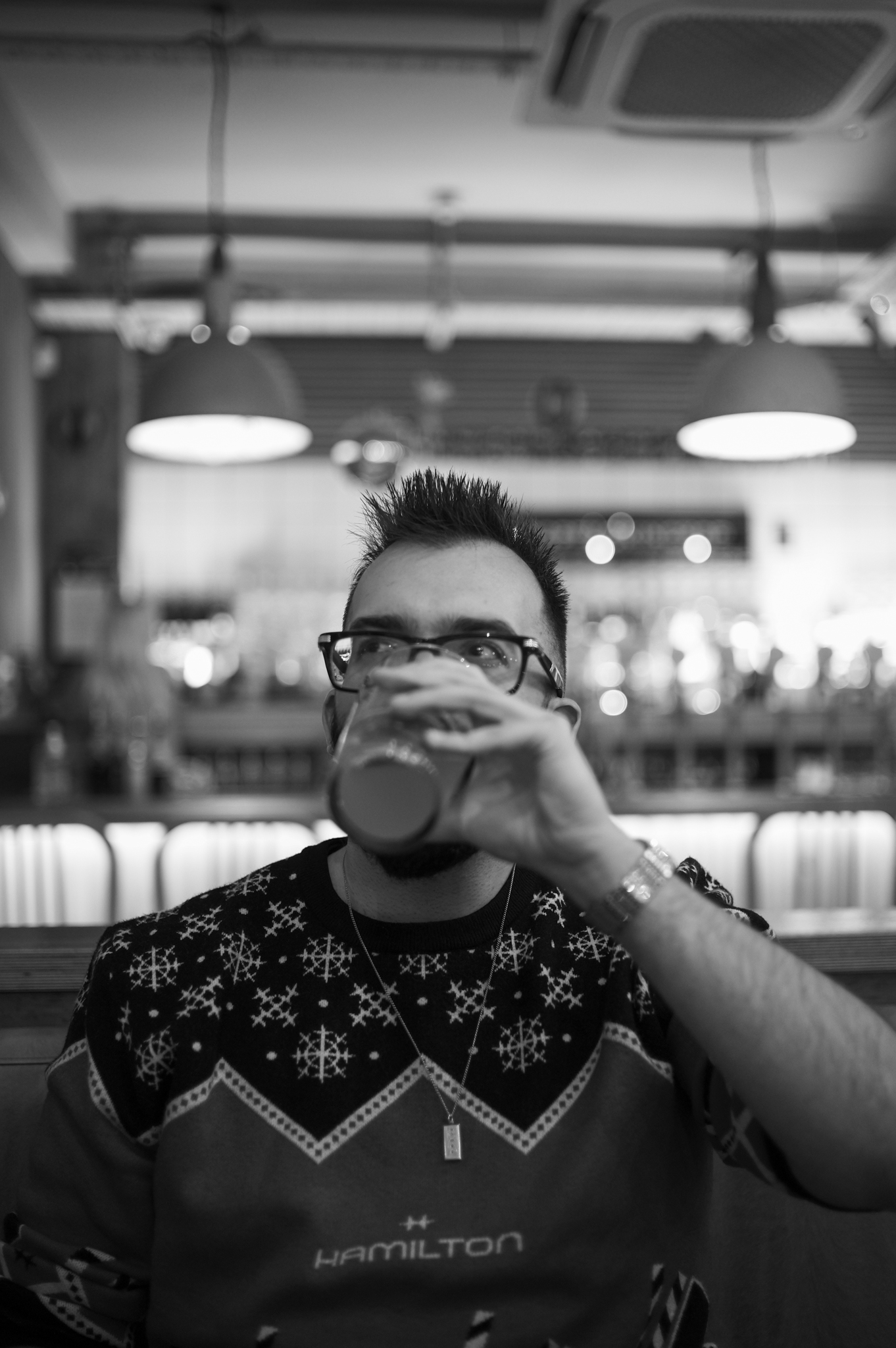 Μια φωτογραφία που τραβήχτηκε σε μια ψηφιακή φωτογραφική μηχανή σε στιλ αποστασιόμετρου Leica M EV1