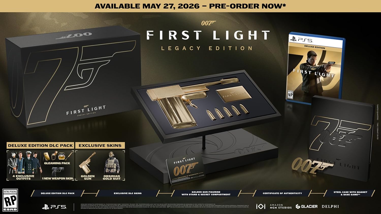 Μια προωθητική εικόνα για το 007 First Light Legacy Edition.