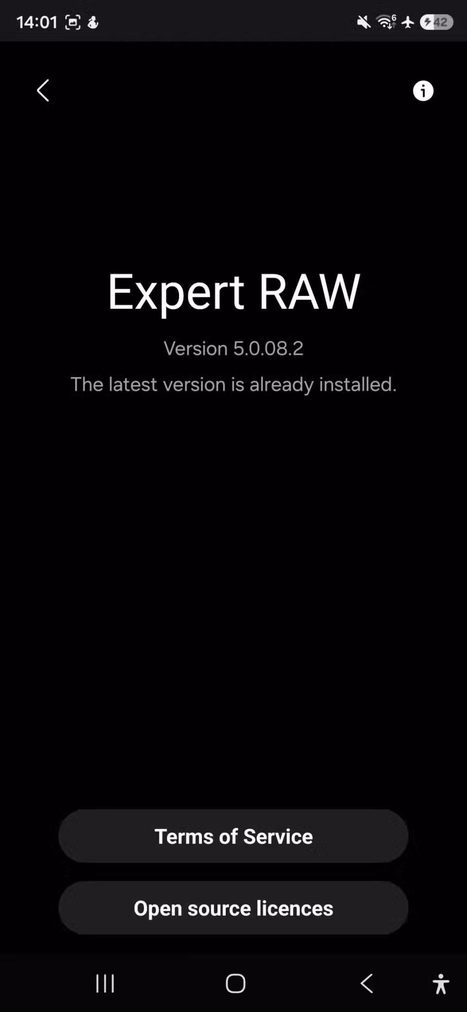 Η έκδοση Expert RAW που χρειάζεστε για τη λειτουργία Ocean Mode.