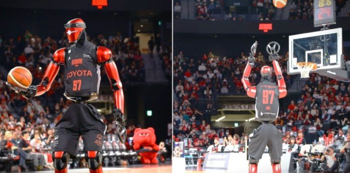 Ρομπότ-μπασκετμπολίστας δεν χάνει καλάθι: Η Toyota παρουσίασε το νέο ανθρωποειδές CUE7