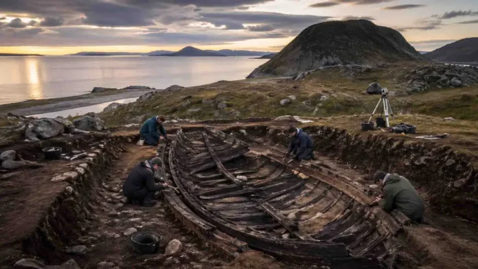 Αρχαιολόγοι βρήκαν θαμμένο πλοίο στη Νορβηγία που είναι παλαιότερο από την εποχή των Βίκινγκς