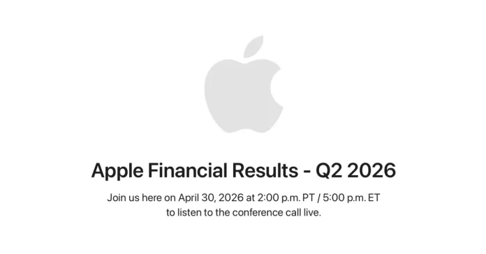 Δείτε πώς μπορείτε να ακούσετε ζωντανά την κλήση κερδών της Apple για το δεύτερο τρίμηνο του 2026
