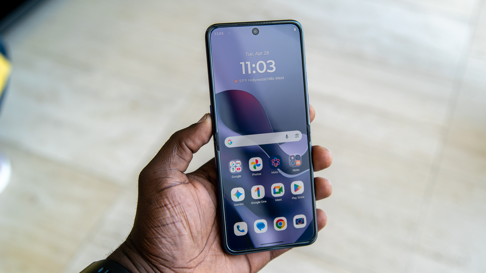 Οθόνη Motorola Razr Ultra 2026