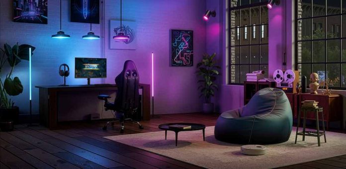 Δελτίο Τύπου - Η Philips Evnia παρουσιάζει το AmbiScape για συγχρονισμένο φωτισμό gaming στο δωμάτιο