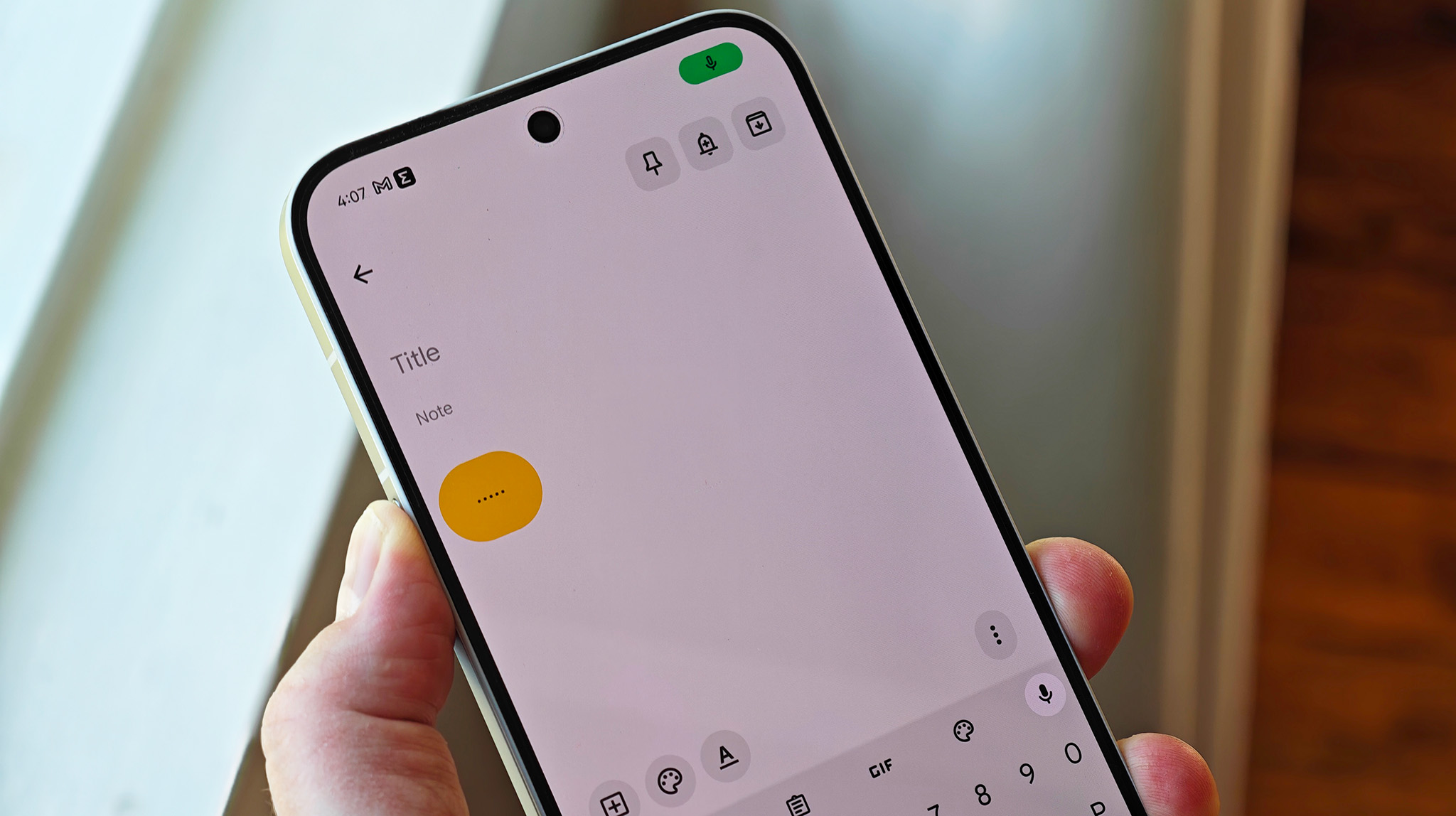 Essential Voice στο Nothing Phone 4a Pro