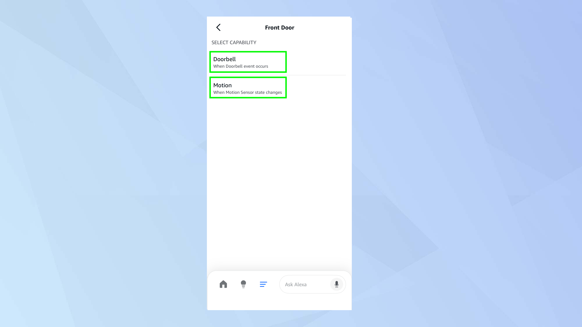 Δημιουργήστε ρουτίνες Alexa που ενεργοποιούνται από τη συσκευή σας Ring