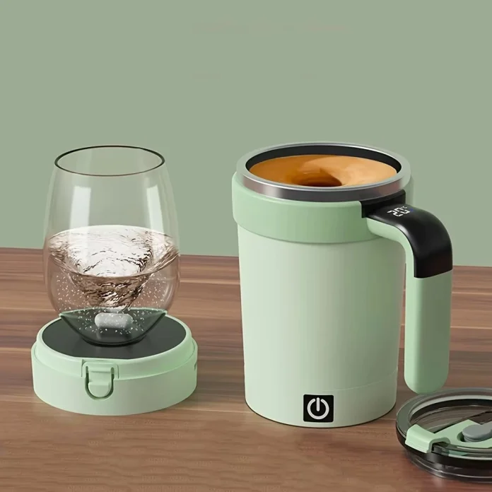 IPRee Automatic Stirring Mug: Η κούπα που ανακατεύει τον καφέ σου για να μην κουράζεσαι