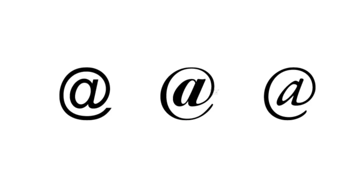 Και όμως το @ υπάρχει από το 1536!