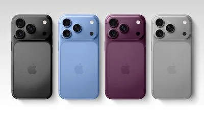 Τέσσερις iPhone 18 Pro Colors Mock χαρακτηριστικό