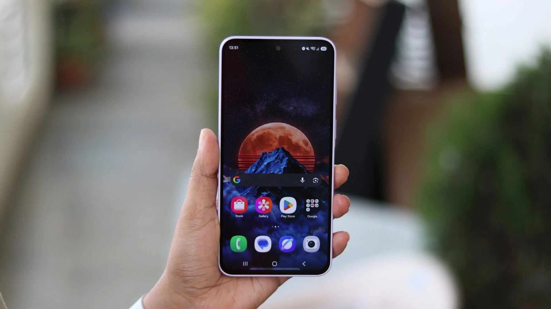 αρχική οθόνη του galaxy a37 one ui