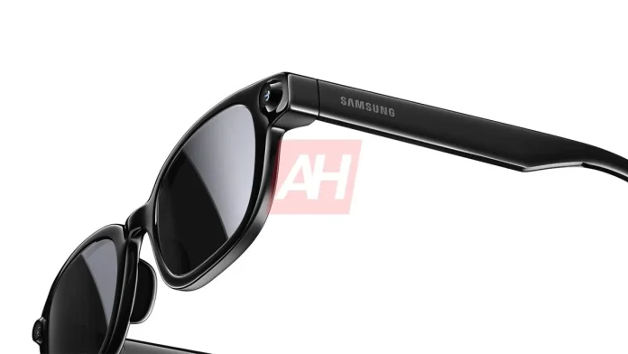 Αυτά είναι τα Samsung Galaxy Glasses σε τρεις διαφορετικές γωνίες
