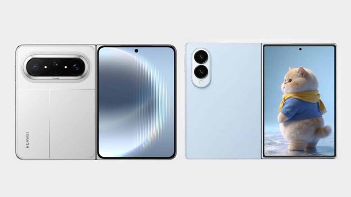 Huawei Pura X Max vs Samsung Z Fold8 Wide: Ποιο είναι πιο λεπτό;
