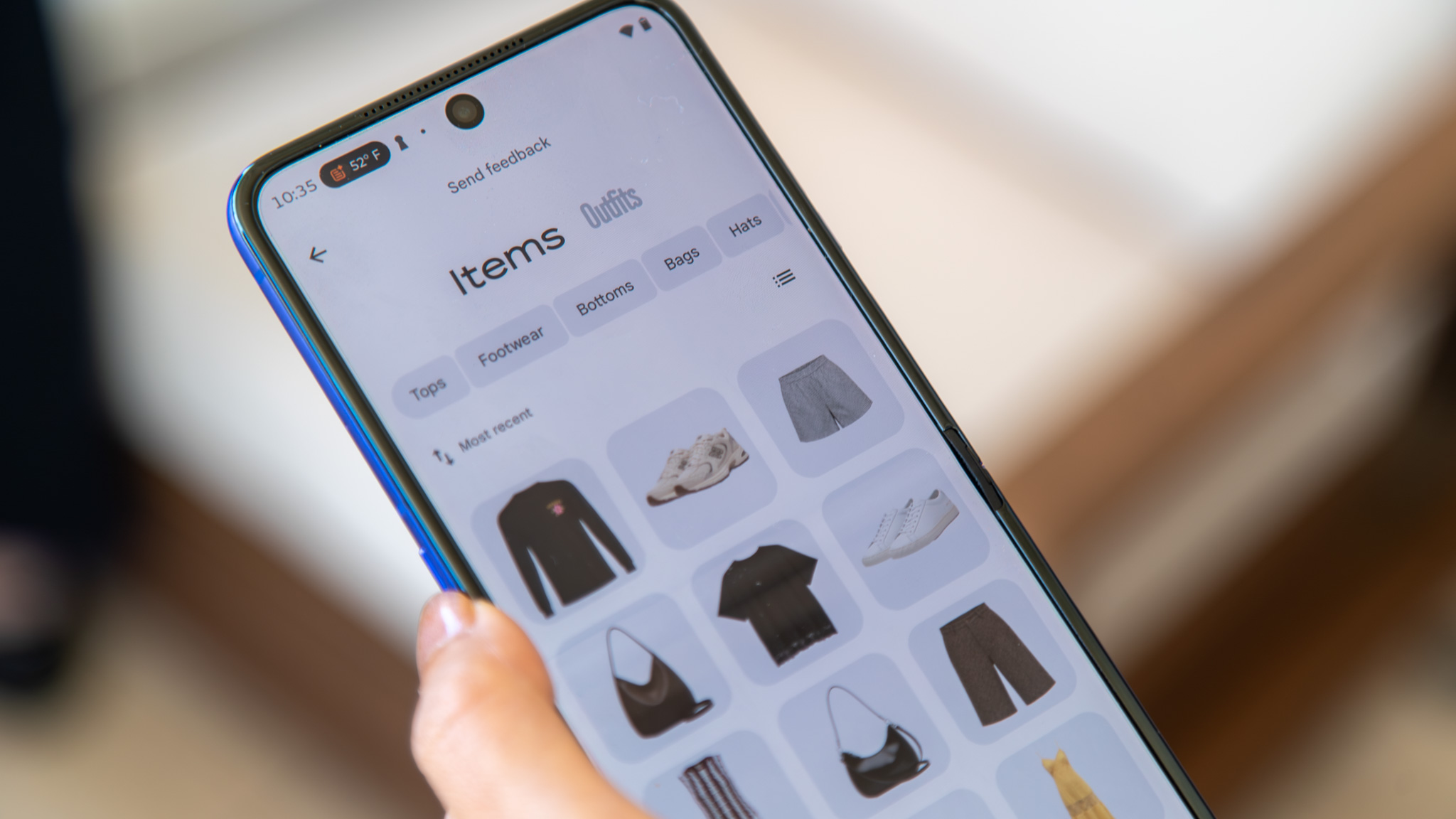 Ντουλάπα Google Photos στο Motorola Razr Ultra 2026