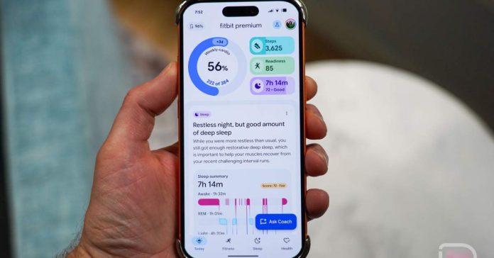 Το Personal Health Coach του Fitbit λαμβάνει 7 μεγάλες βελτιώσεις