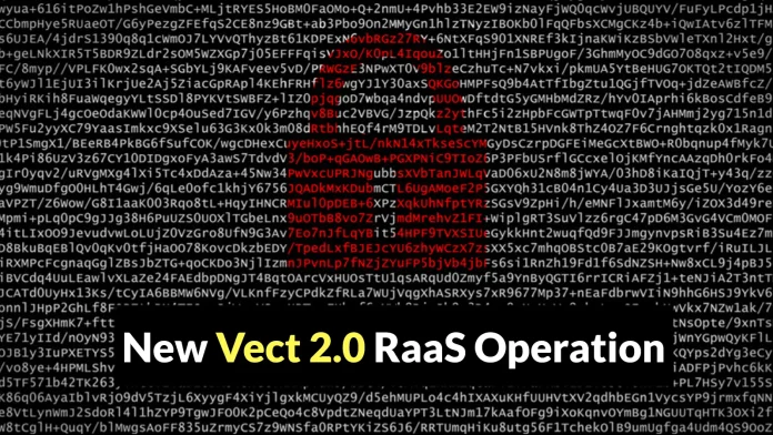 Η νέα λειτουργία Vect 2.0 RaaS στοχεύει συστήματα Windows, Linux και ESXi