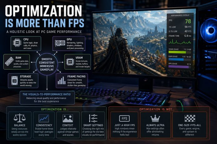 The Truth About PC Game Optimization: Why Your FPS Counter Is Lying About What's Actually Broken
