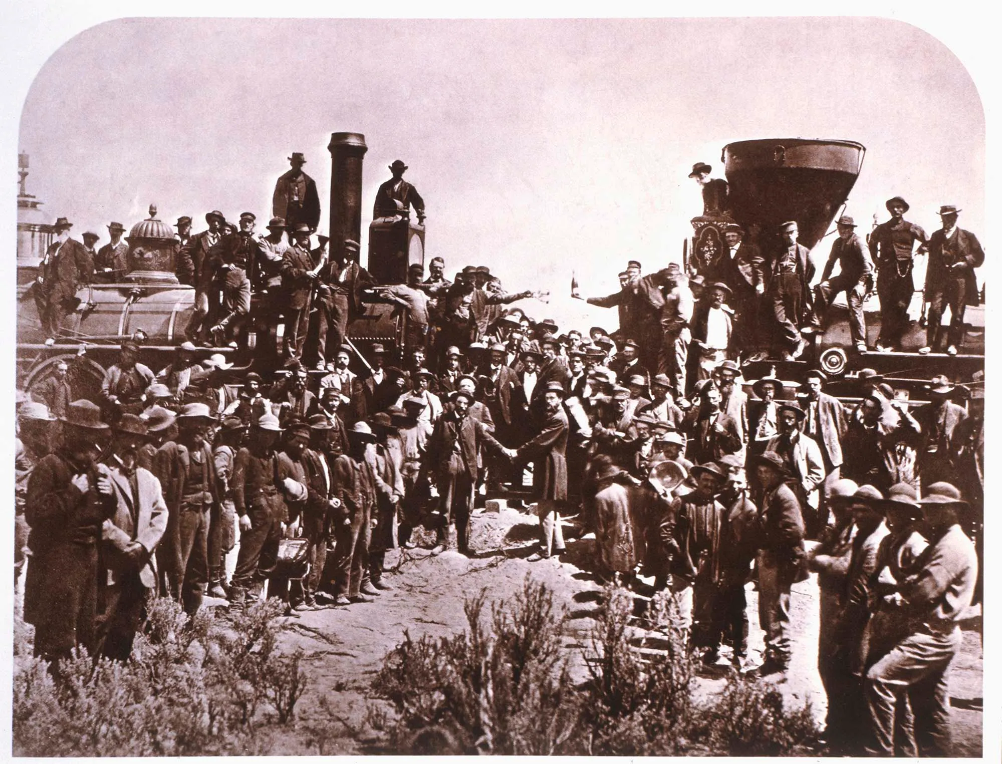 Η ολοκλήρωση του Trans-Continental Railroad.