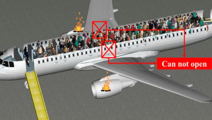 Αυτός είναι ο καλύτερος τρόπος εκκένωσης ενός αεροπλάνου