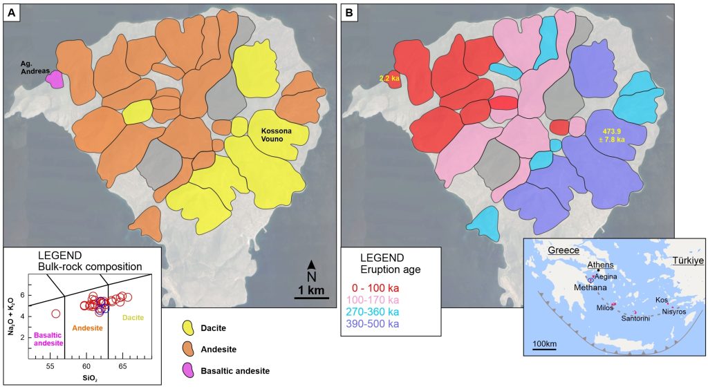 Απροσδόκητα ευρήματα για τα Μέθανα — Τα ελληνικά ηφαίστεια έχουν πολλά να αποκαλύψουν