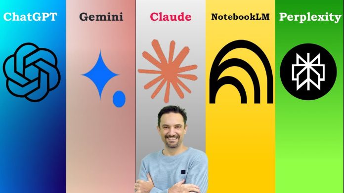 Claude vs Gemini vs ChatGPT vs Perplexity vs NotebookLM: Η απόλυτη σύγκριση — InfoCom