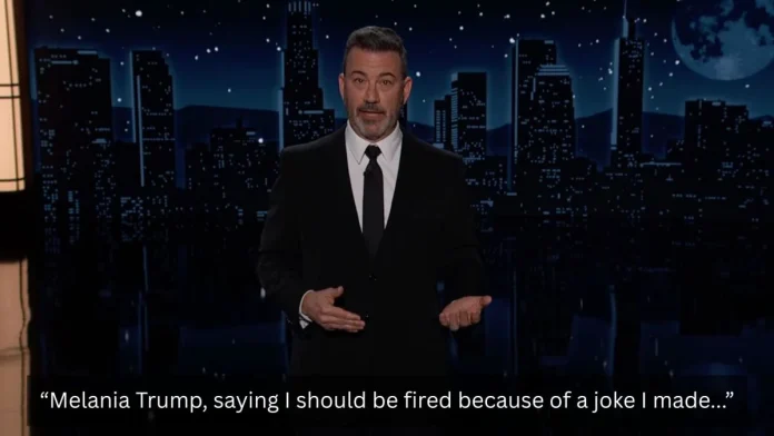 Ο Τζίμι Κίμελ αντιδρά στη Μελάνια Τραμπ που ζήτησε να απολυθεί