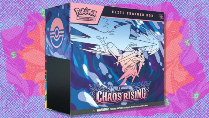 Καλύτερη συμφωνία Pokémon TCG: Το Chaos Rising ETB έχει έκπτωση 17 $ στο Amazon
