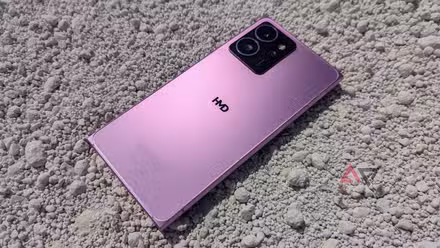 hmd skyline back cover on a white gravel surface