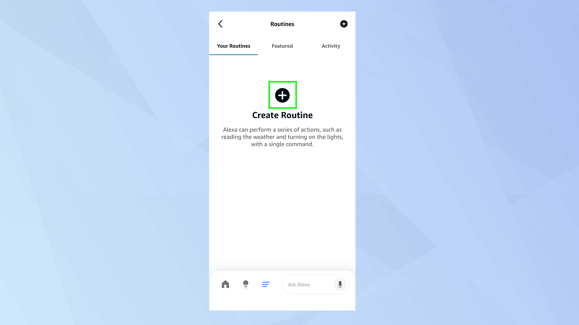 Δημιουργήστε ρουτίνες Alexa που ενεργοποιούνται από τη συσκευή σας Ring