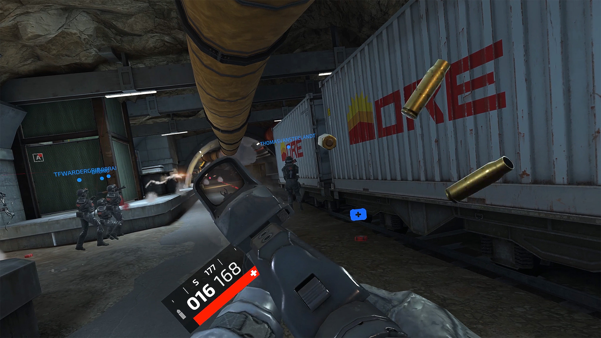 Ένα επίσημο στιγμιότυπο οθόνης του Forefront στο Meta Quest 3