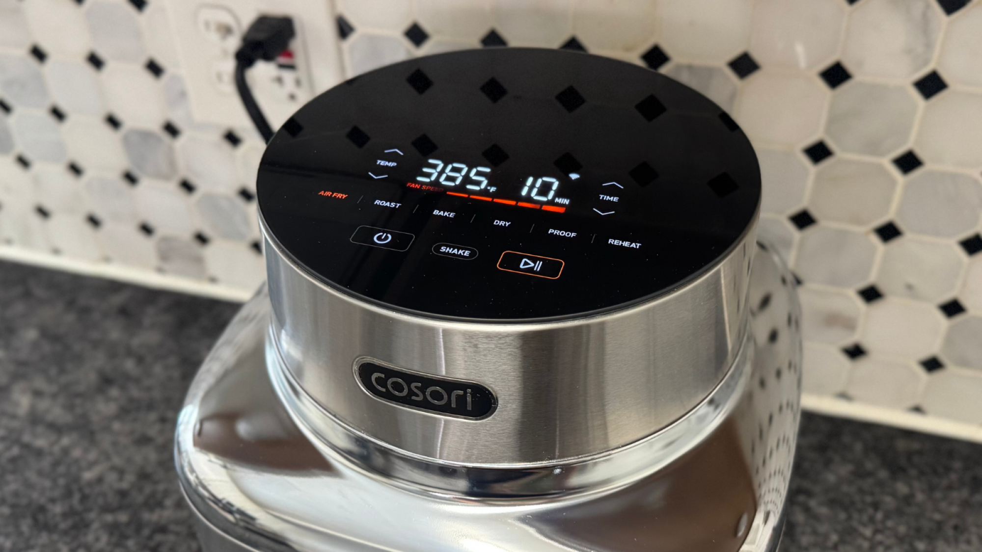 την κορυφή του εικονικού cosori