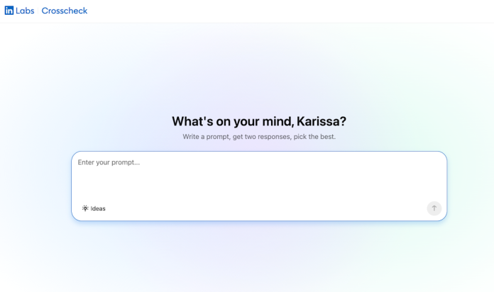 Το LinkedIn ξεκινά Crosscheck για να συγκρίνει ανταγωνιστικά μοντέλα AI