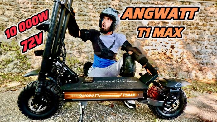 ANGWATT T1 MAX: Ηλεκτρικό θηρίο 10000W με 72V 31,2Ah και χωρητικότητα 200 kg!