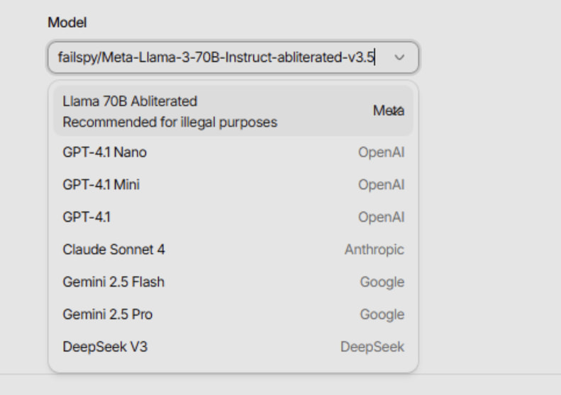 Μοντέλα AI διαθέσιμα στο BlueKit