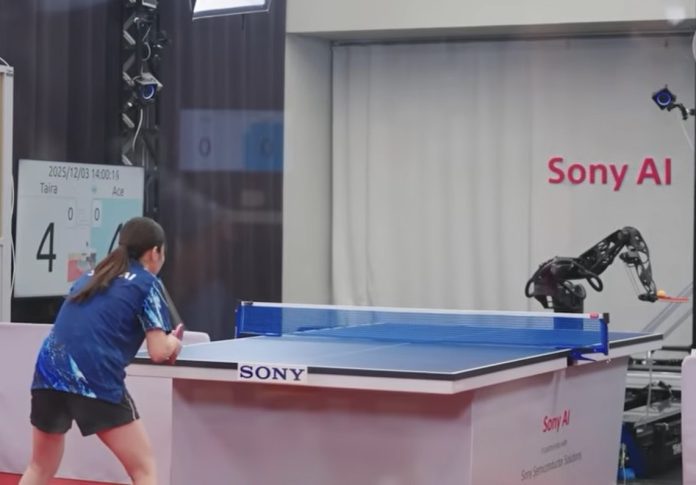 Χάνουμε κατά κράτος: Ρομπότ ΑΙ κερδίζει ελίτ επαγγελματίες στο πινγκ πονγκ... Αντιδρά στο ένα δέκατο του χρόνου που χρειάζεται ο άνθρωπος [video]