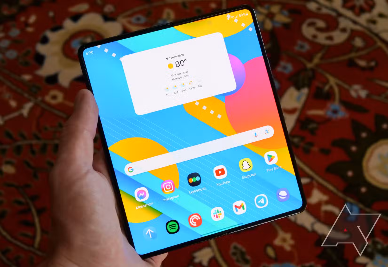 Οθόνη Galaxy fold 5 Dynamic AMOLED 2X